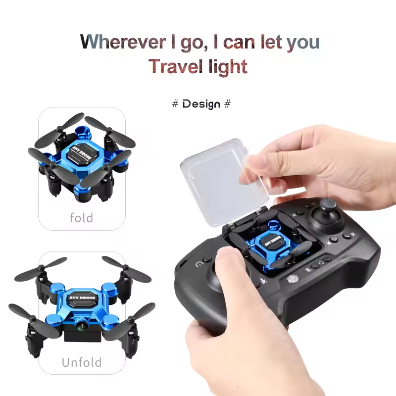 Nowy, składany dron K04 Mini,  – Drone Camera Night Vision recenzja i cena