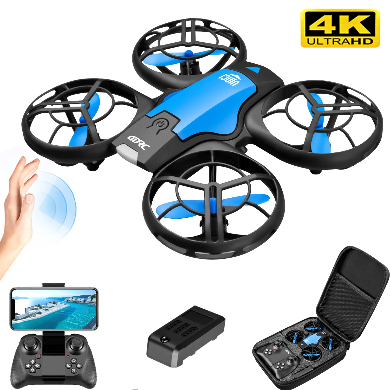 V8 Nowy Mini Dron 4K Profesjon – Drone Camera 4K recenzja i cena