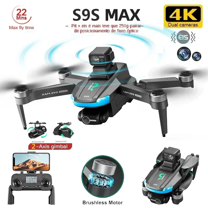 NOWOŚĆ S9S MAX MINI Drone 4K 2 – Drone Camera With Gimbal recenzja i cena