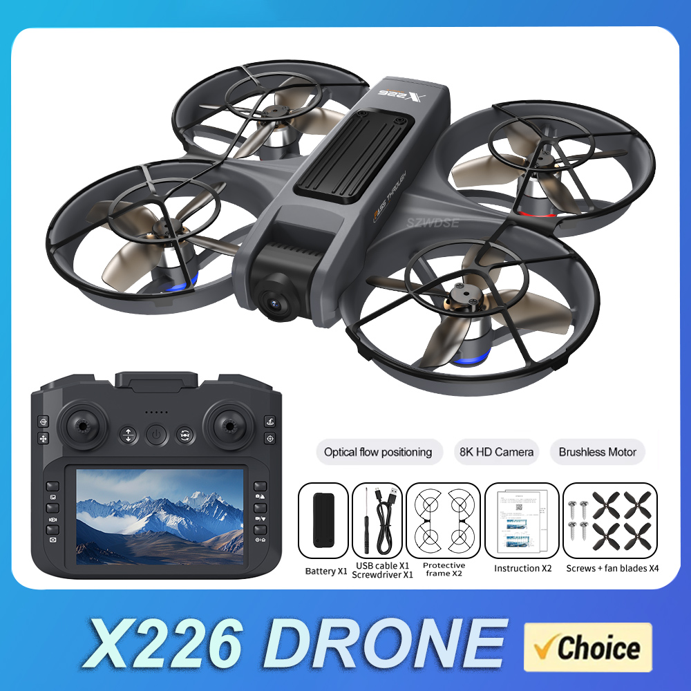 Nowy dron RC X226 2.4G 5G WIFI – Drone Camera 4K recenzja i cena