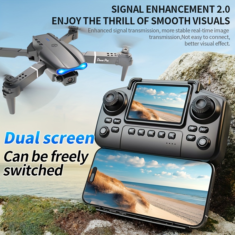 Nowy, składany dron E99 PRO MA – Drone Camera Night Vision recenzja i cena
