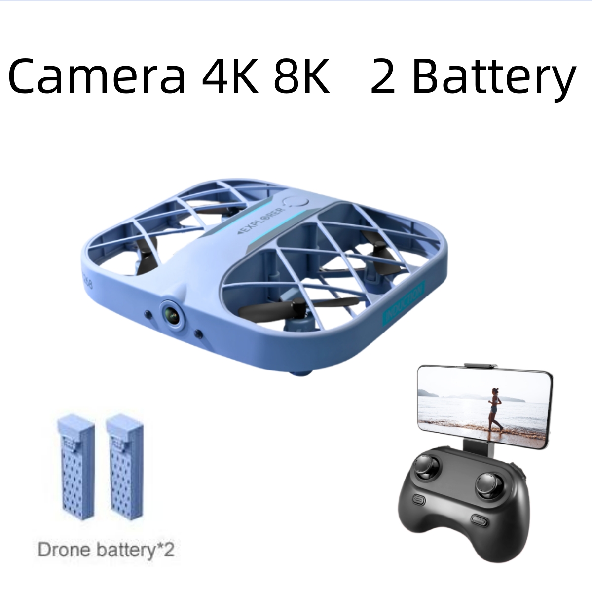 JJRC H107 FPV RC Dron z 2 Bate – Drone Camera Night Vision recenzja i cena